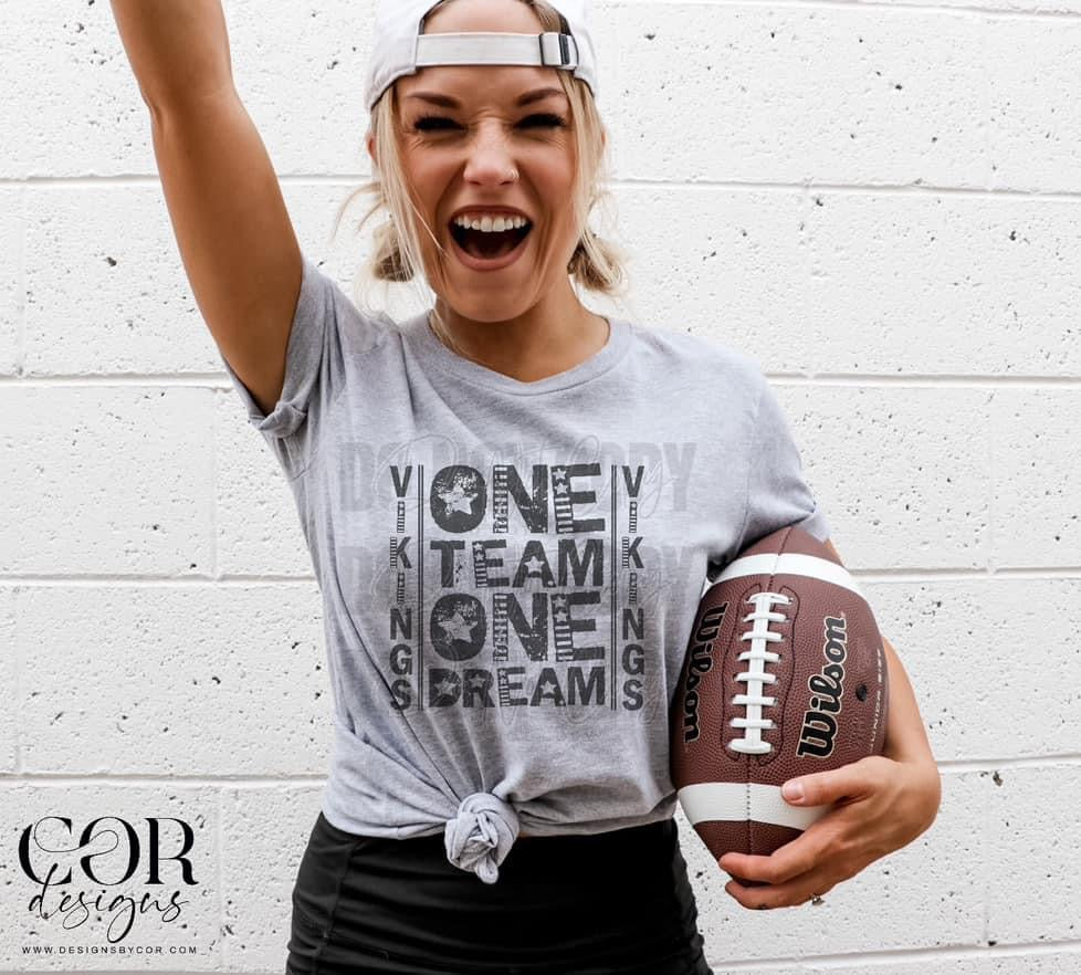 One Team One Dream Vikings Apparel