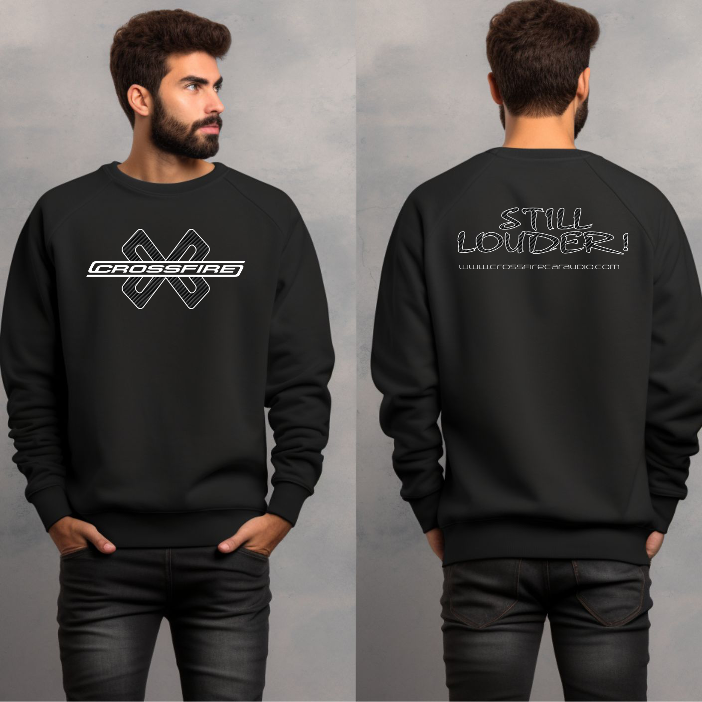 Crossfire Crewneck Sweatshirt Carbon