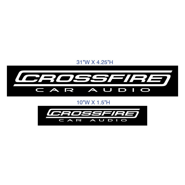 Crossfire Vinyl Decal