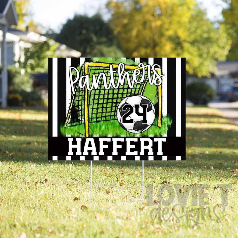 Soccer Yard Signs