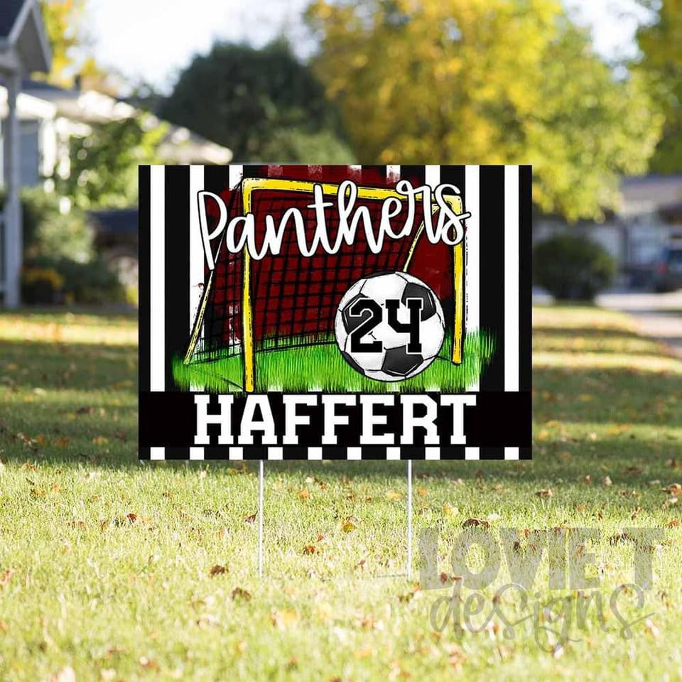 Soccer Yard Signs