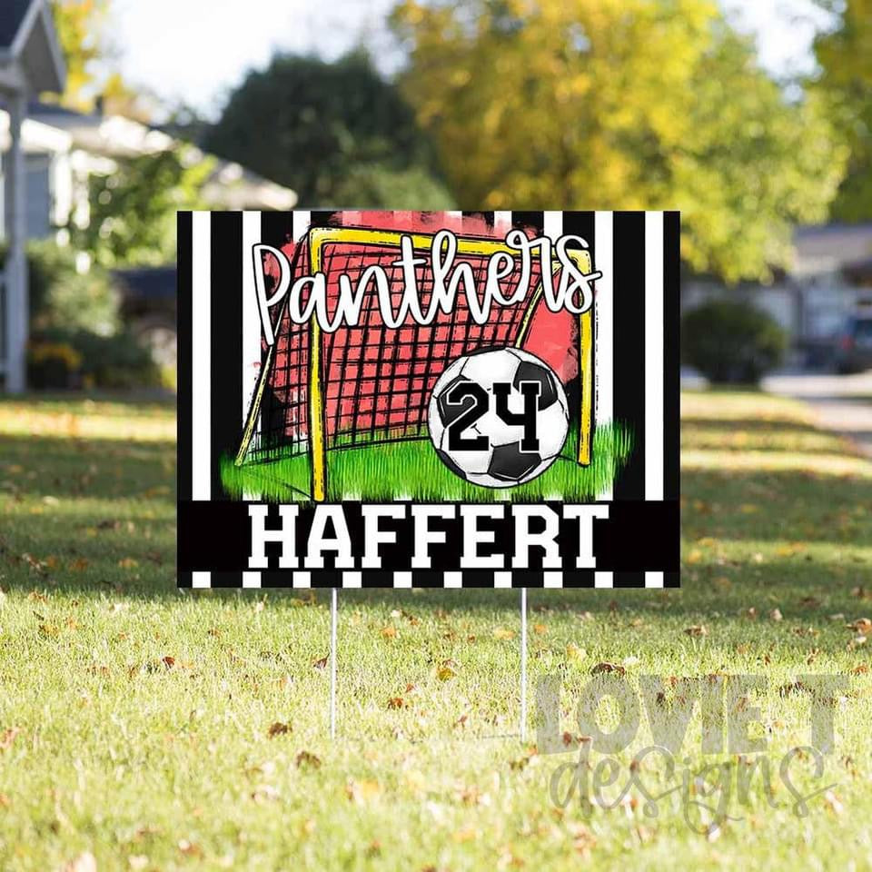 Soccer Yard Signs