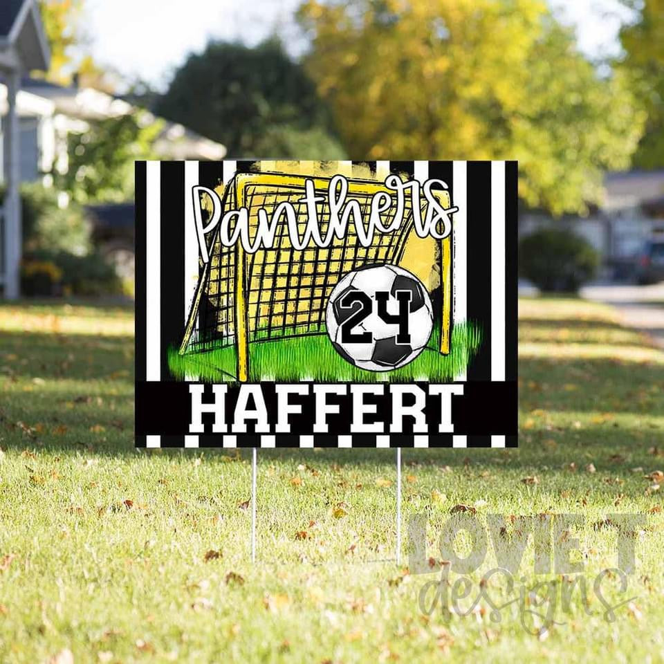 Soccer Yard Signs