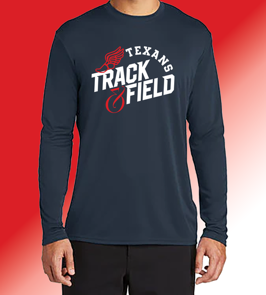 Performance Line Long Sleeve T-Shirt Texans Arch