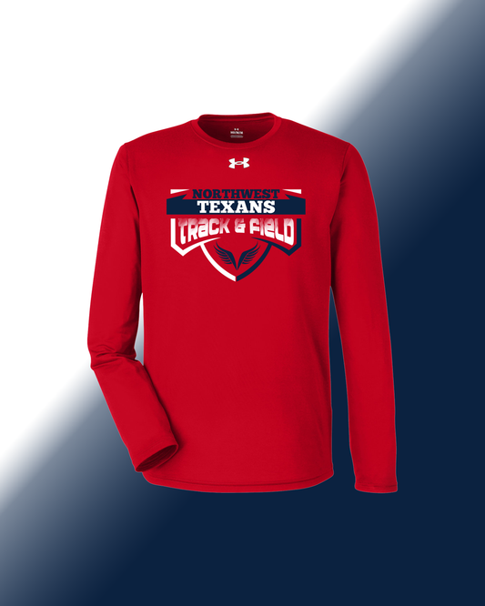 Under Armour Performance Long Sleeve T-Shirt Fade