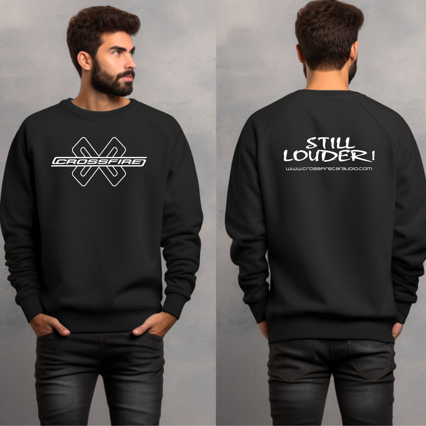 Crossfire Crewneck Sweatshirt Classic Logo